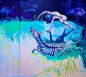 Acryl auf Leinen 160x100