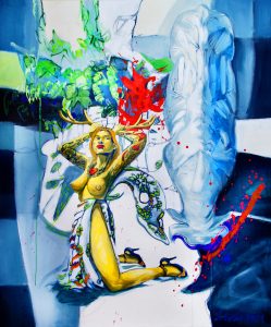 Acryl auf Leinen 120X100