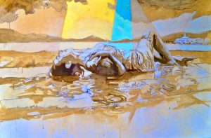 Acryl auf Leinen 120X100