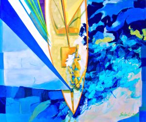 Acryl auf Leinen 120X100