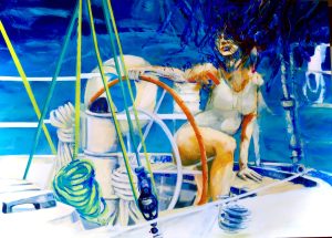 Acryl auf Leinen 120X100