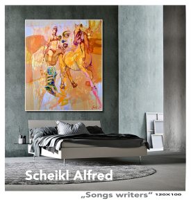 Songs Writhers im Raum