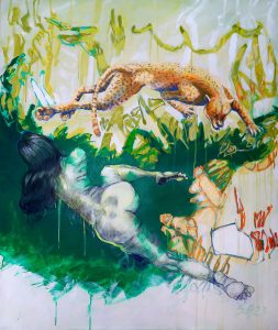 Acryl auf Leinen 120X100